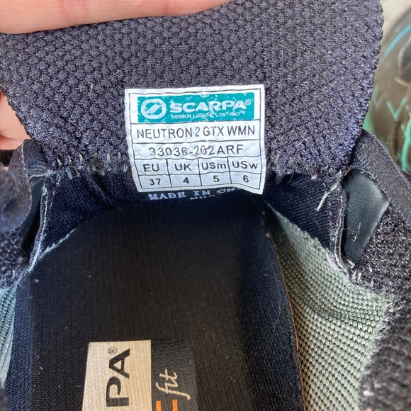 Scarpa Neutron 2 GTX Waterproof Running Shoes Women's Size 6 - Picture 7 of 11